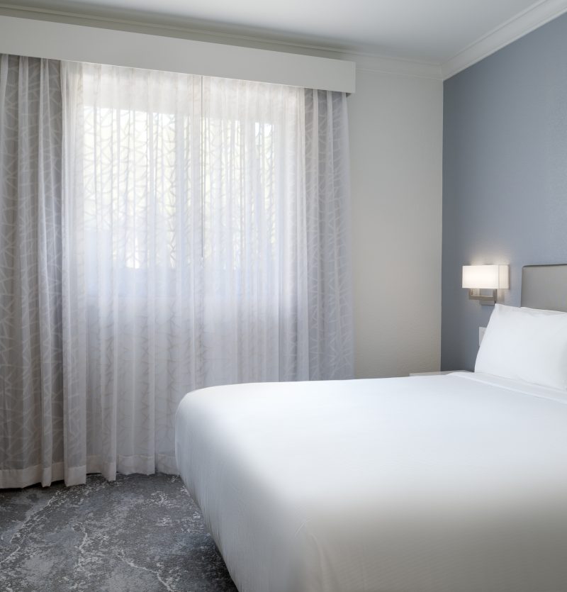 King bed inside a bedroom